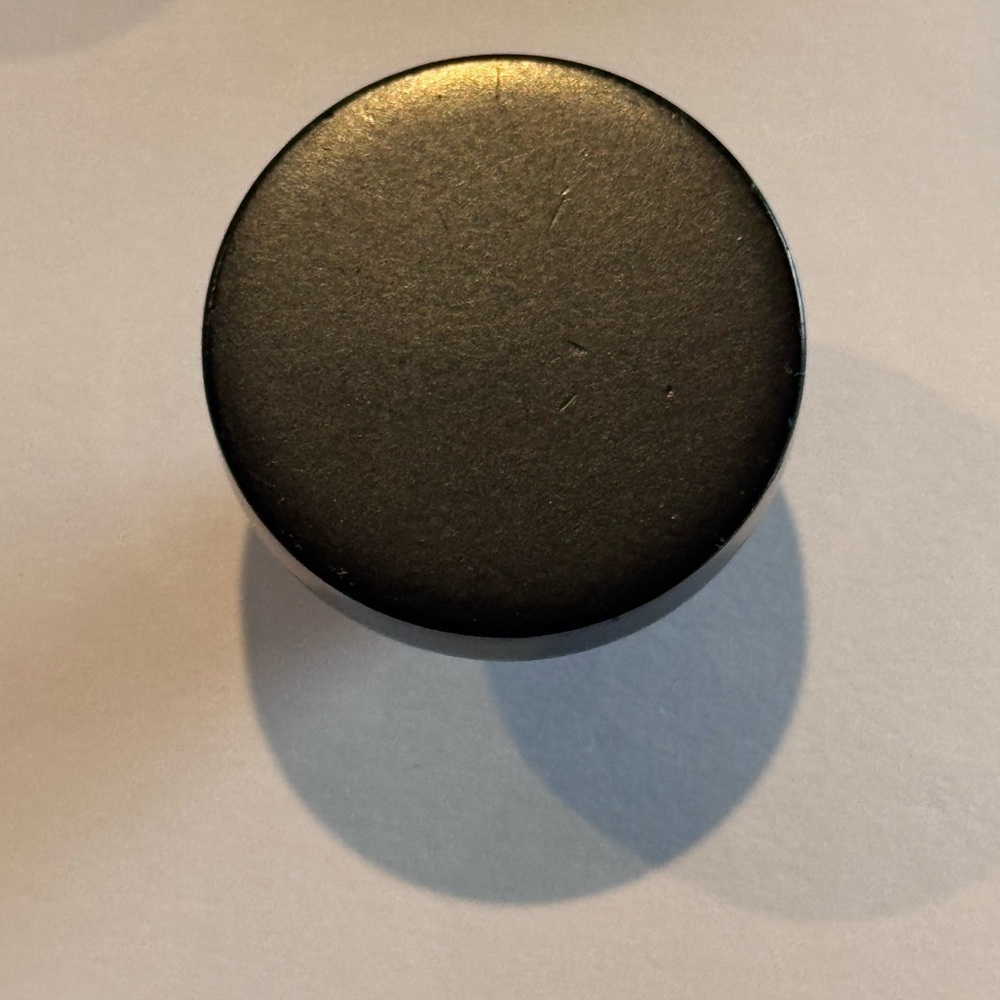 ☃️Black Round knob